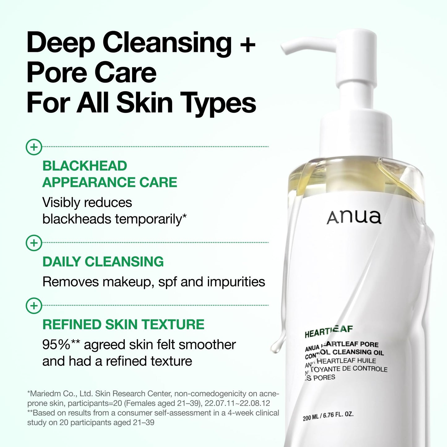 ANUA Heartleaf Pore Control Cleansing Oil 200ml