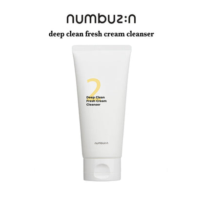 Numbuzin No.2 Deep Clean Fresh Cream Cleanser 120ml