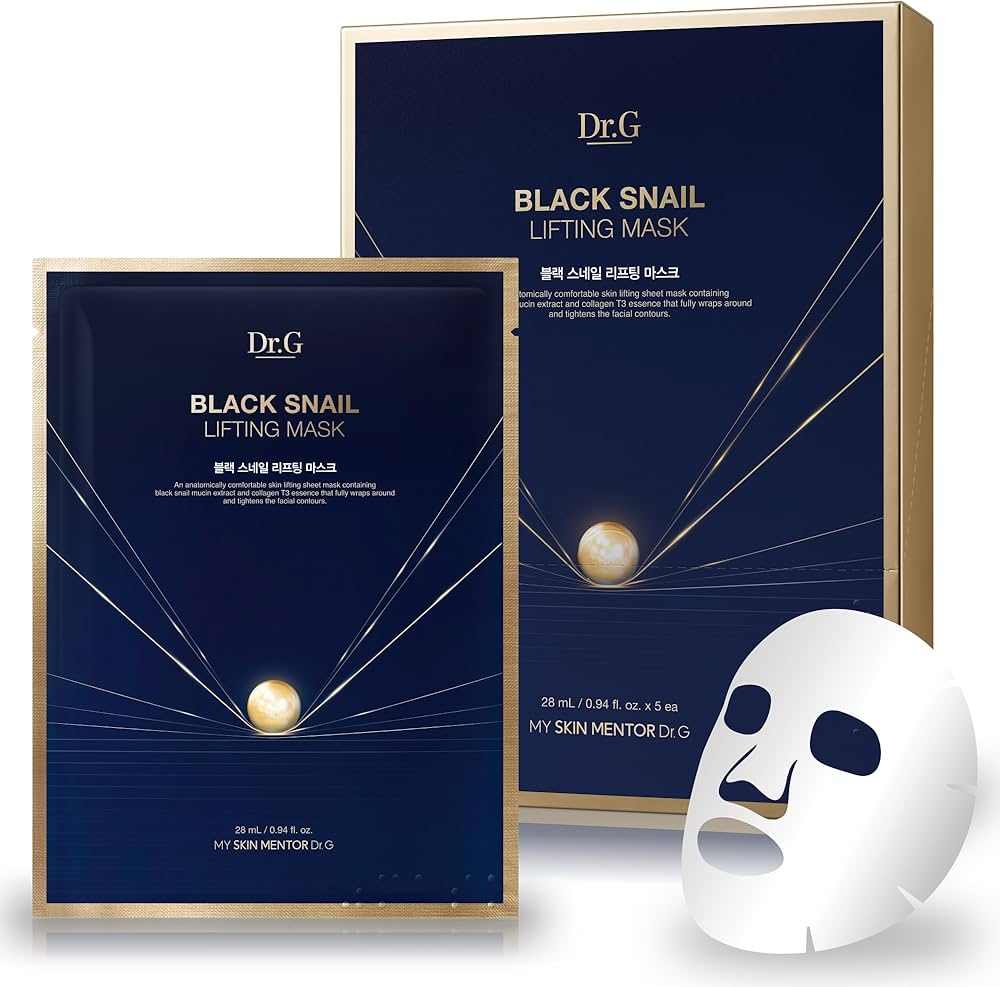 DR.G BLACK SNAIL LIFTING MASK 28ML*10PCS