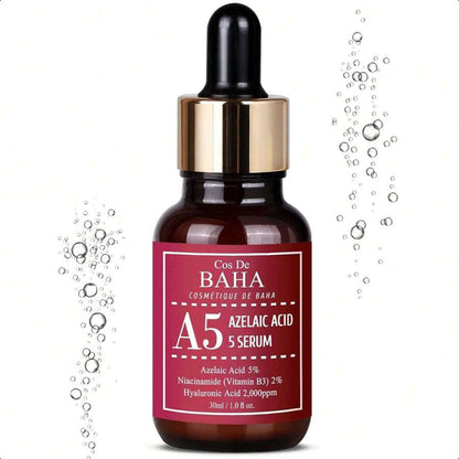 Cos De BAHA Premium Azelaic Acid 5% Facial Serum 30cm/1.01 Oz