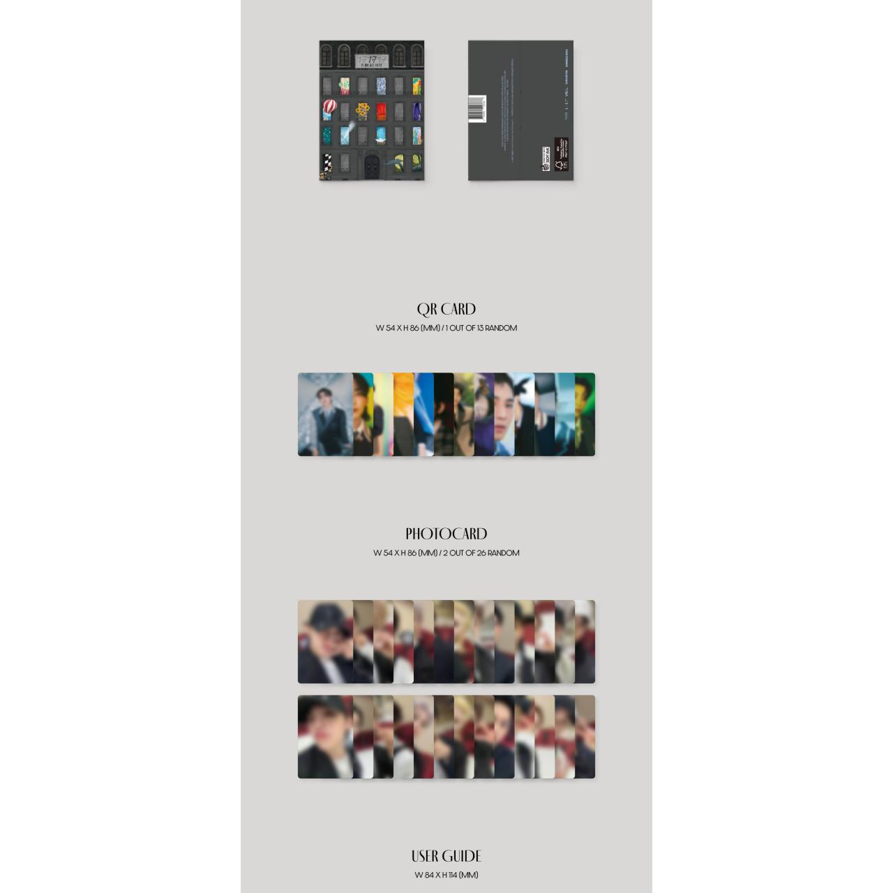 (POB) SEVENTEEN BEST ALBUM (Weverse Albums Ver.) [17 IS RIGHT HERE]