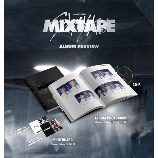 Stray Kids プレデビューアルバム『MIXTAPE』