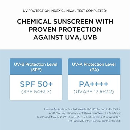 SKIN1004 Madagascar Centella Hyalu-Cica Silky Fit Sun Stick SPF50+PA++++ 20g