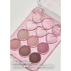Colorgram Pin Point Eyeshadow Palette 02 Pink+Mauve= | Ultra-Blendable Matte, Glitter