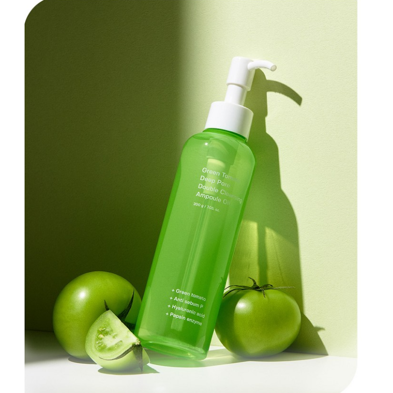 [SUNGBOON EDITOR] Green Tomato Deep Pore Double Clansing Ampoule Oil 200ml