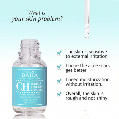 Cos De BAHA Centella Asiatica Extract Facial Serum With Madecassoside 30ml/1.01 Oz
