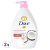 Dove sweet coconut milk body shower, 1000g,