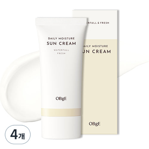 오브제 데일리 수분 선크림 SPF50+ PA++++、50ml、1개