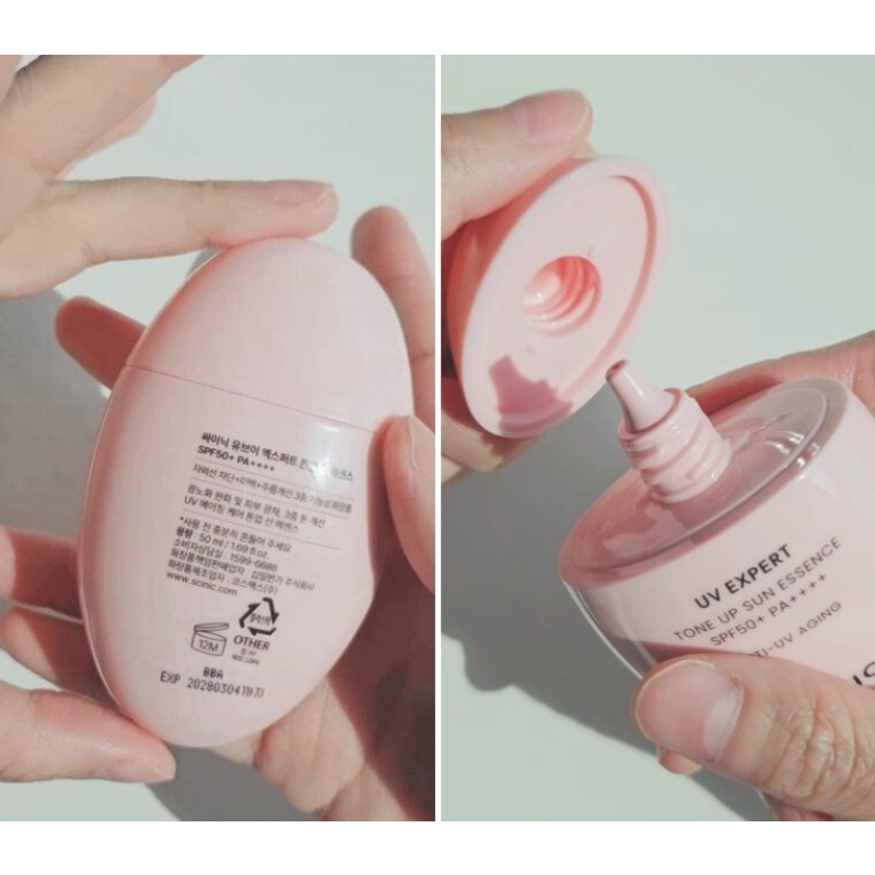 SCINIC UV Expert Tone Up Sun Essence SPF50+ PA++++ 50ml