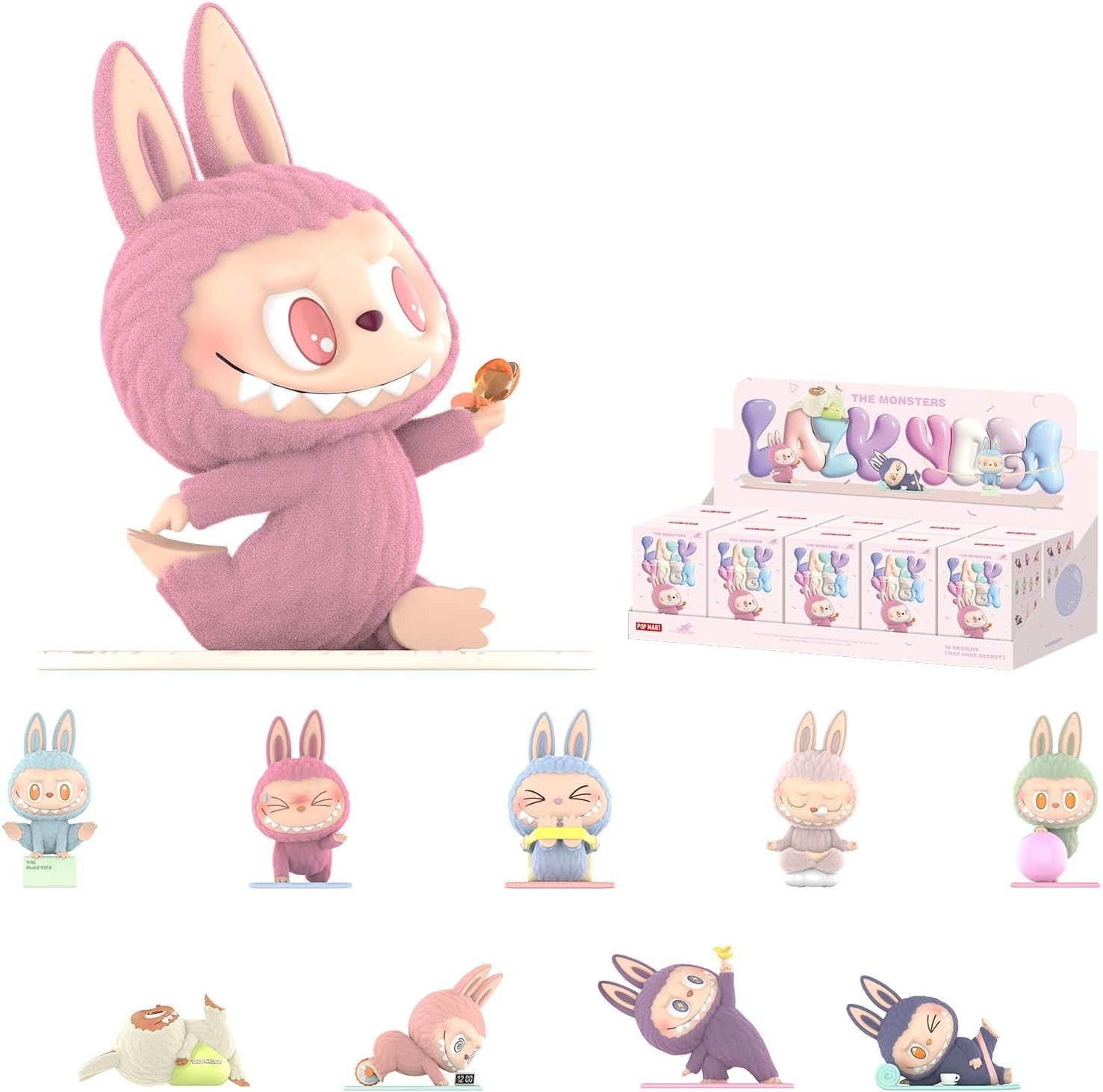 POPMART LABUBU Lazy Yoga