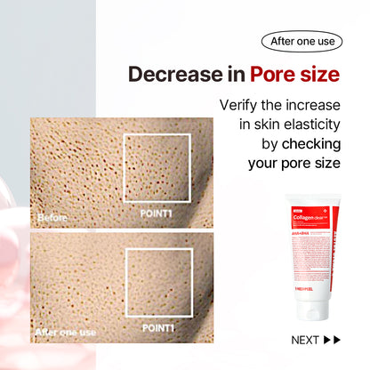 MEDI-PEEL Red Lacto Collagen Clear Foam Cleanser 2.0 120ml/300ml