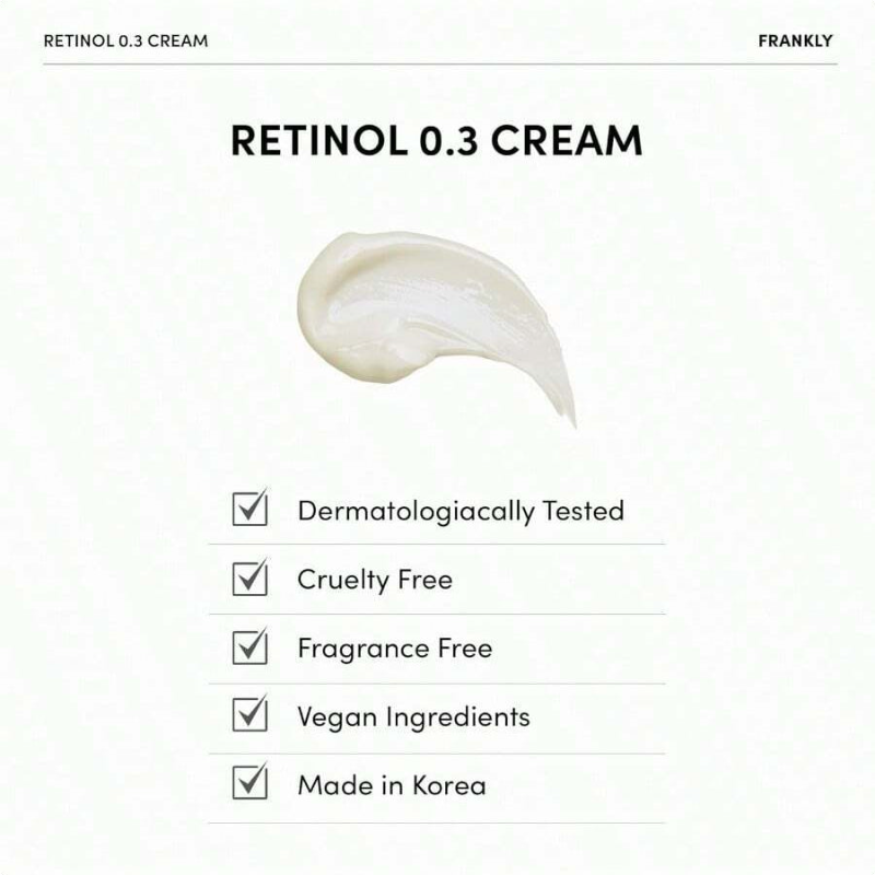 FRANKLY Retinol 0.3% Cream 20ml