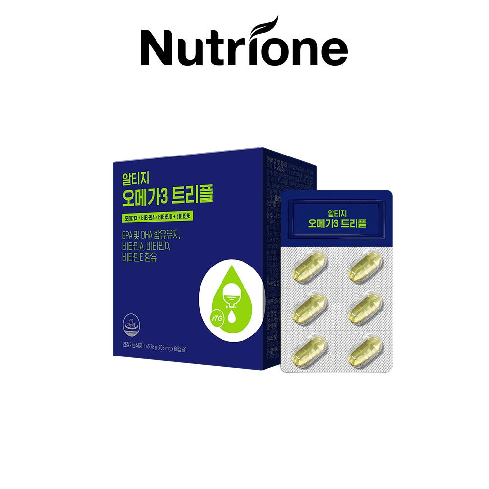 NUTRIONE RTG Omega3 Triple (1box/763mg X 60ea)