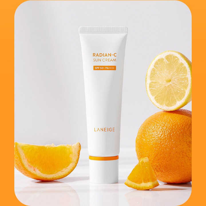 LANEIGE ラディアンC サンクリーム SPF 50+ PA++++ 1.69 液量オンス / 50ml