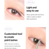 INHAK Round Tip Tweezer | eyelash comb eye lash makeup Tools Curler idol