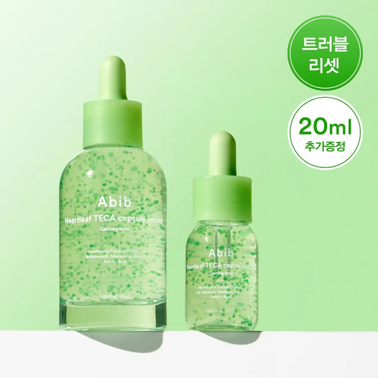 Abib Heartleaf TECA Capsule Serum Calming Drop 50ml Double Pack