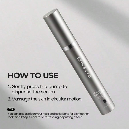 Skin&Lab Bakuchiol Eye Serum With Caffeine 15ml/0.5 Oz