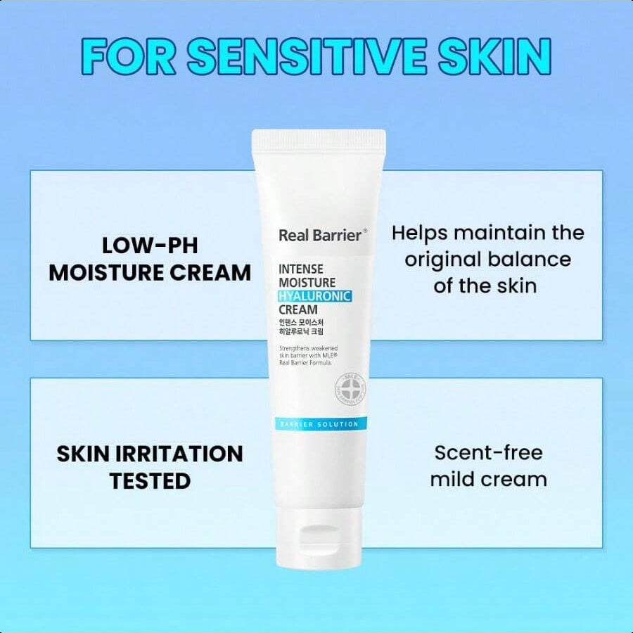 Real Barrier Intense Moisture Hyaluronic Cream 60ml/2.02oz