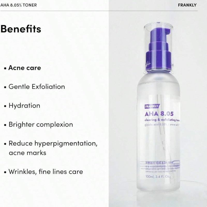 FRANKLY Aha 8.05% Toner 100ml