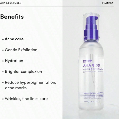 FRANKLY Aha 8.05% Toner 100ml