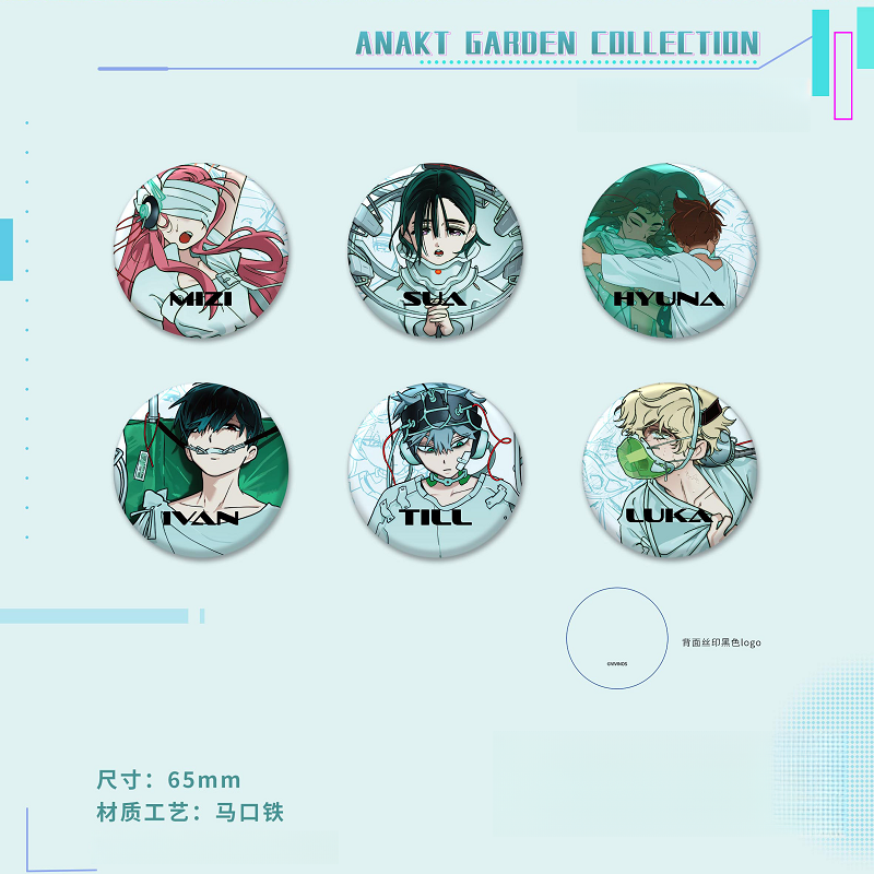 Pre-order Alien stage ANAKT GARDEN COLLECTION  Round badge (from china)
