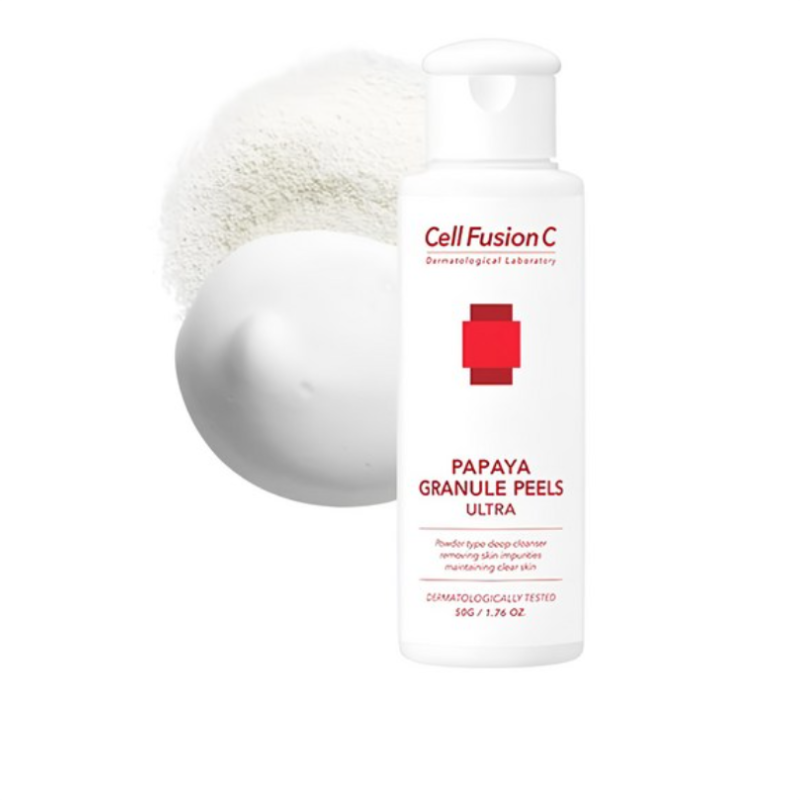 Cell Fusion C Papaya Granule Peels Mild Ultra Cleanser Powder 50g