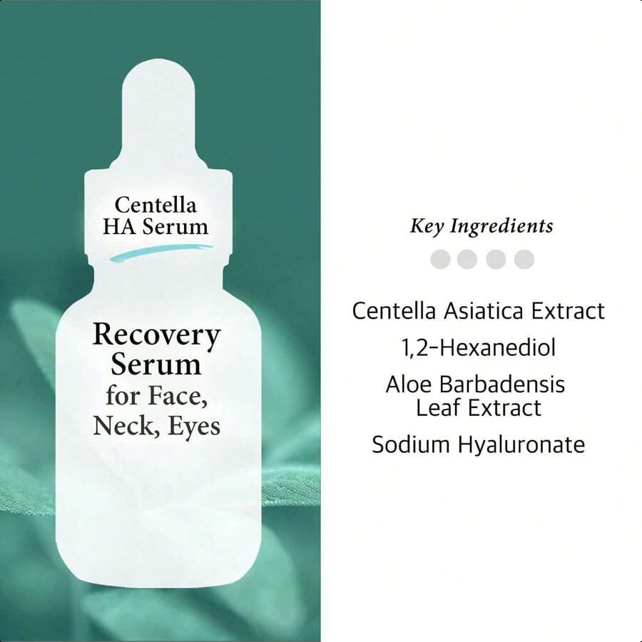 Cos De BAHA Centella Asiatica Extract Facial Serum With Madecassoside 30ml/1.01 Oz