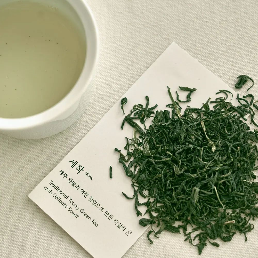 OSULLOC SEJAK Jeju Organic Green Tea 2g×10 Tea Bags 20g