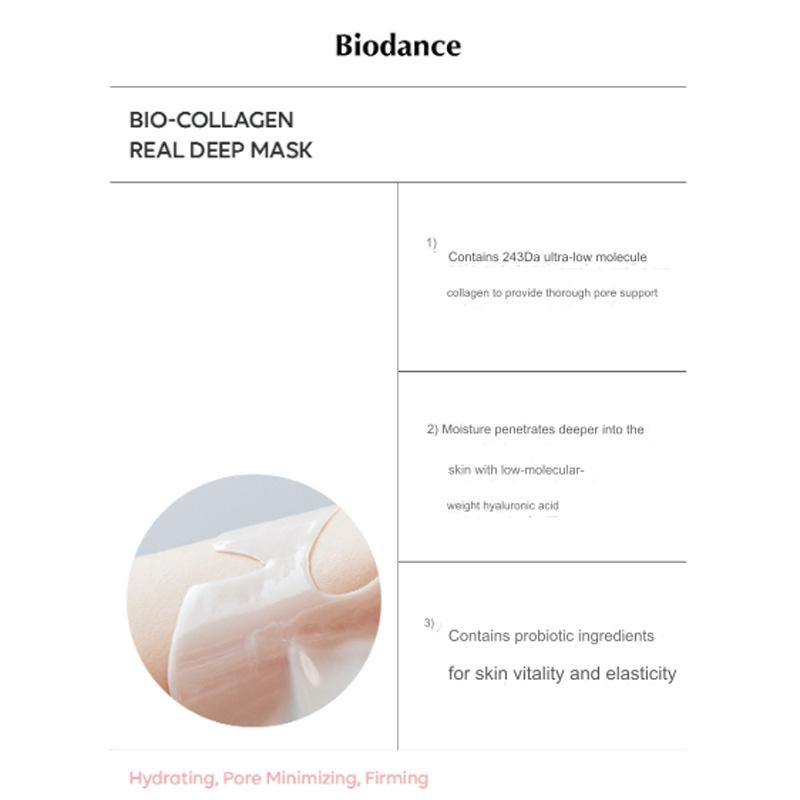 Biodance Bio Collagen Real Deep Mask 34g (3 Options)