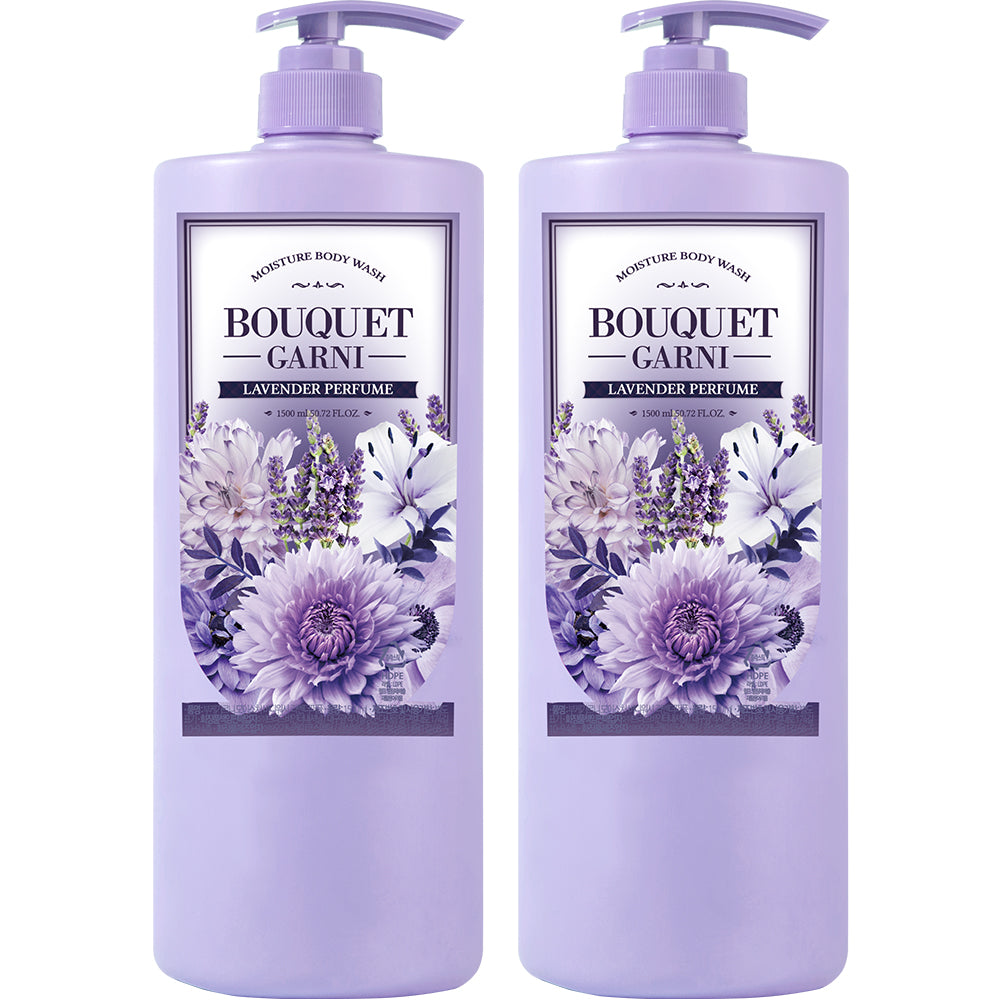 BUS Gare Ni Moher body-washed lavender parfum, 1500ml, 2 pieces