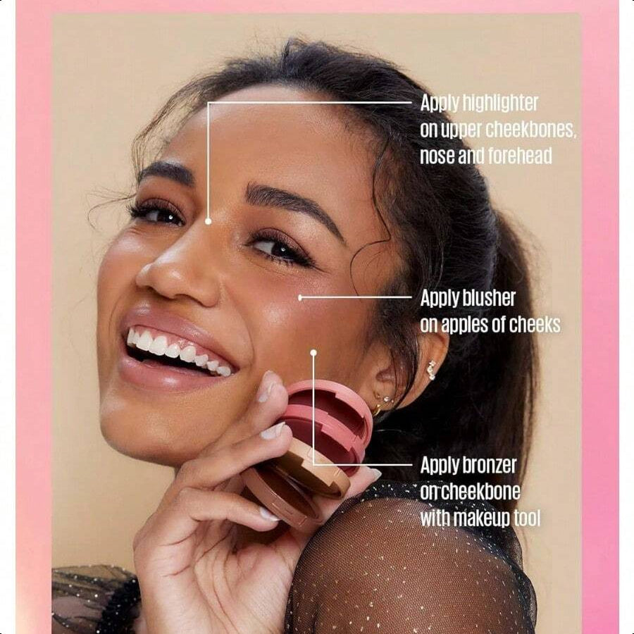 Kaja 3-In-1 Blendable Sculpting Trio -10g/0.35oz