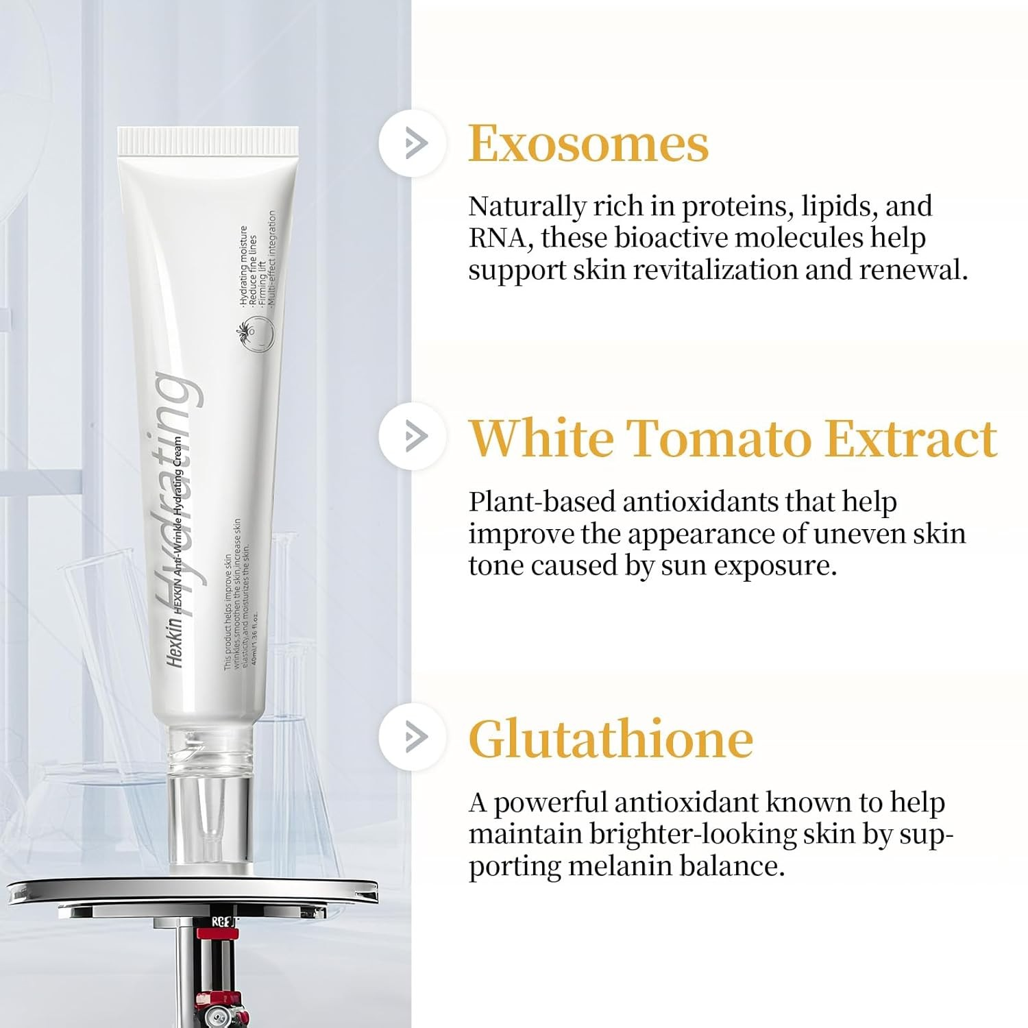 HEXKIN Whitening Hydrating Cream 40mL