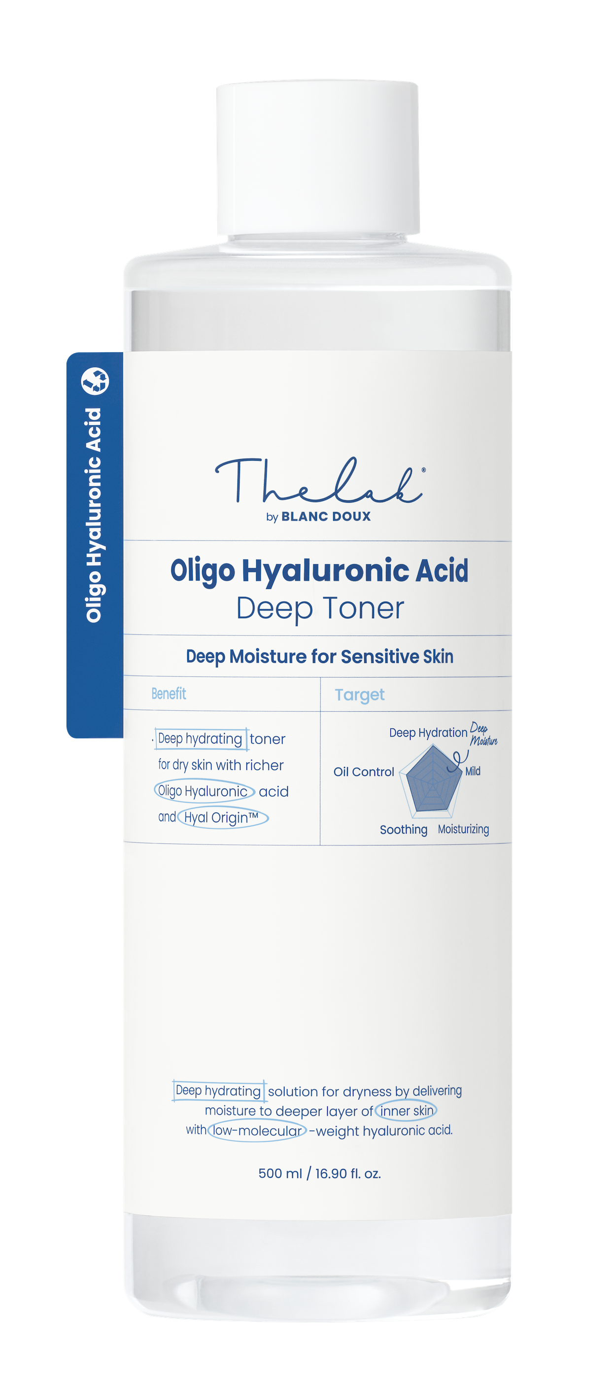 THE LAB by blanc doux Oligo Hyaluronic Acid Deep Toner