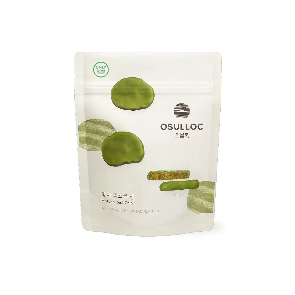 OSULLOC Matcha Rusk Chip 70g