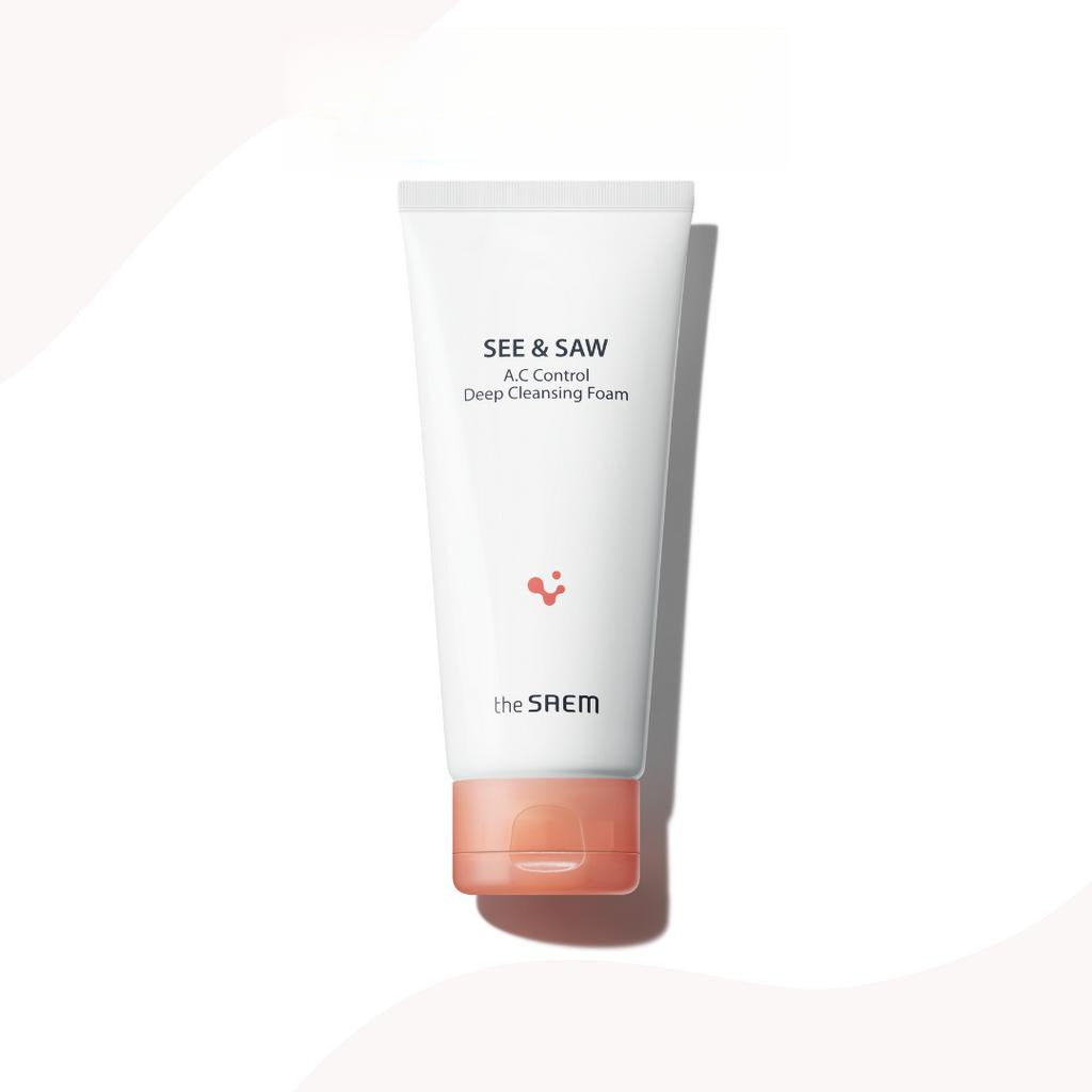 [the SAEM] See & Saw A.C Control Deep Cleansing Foam - 120ml