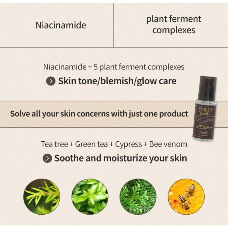 Benton Snail Bee Ultimate Serum Plus 35ml (1.18 Fl.Oz.)