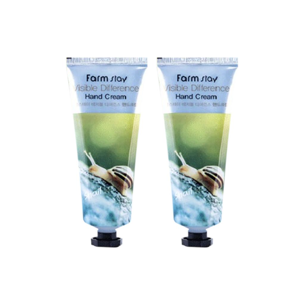 FARM STAY Visible Difference Hand Cream Snail 100ml (3 Options)