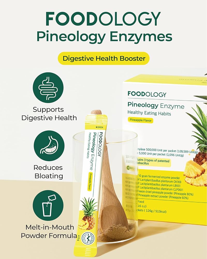 FOODOLOGY Pineology Enzyme 14 Sticks/28 Sticks
