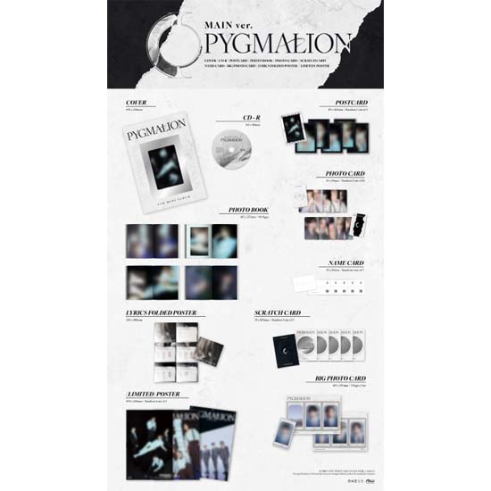 ONEUS 9th Mini Album 'PYGMALION' (MAIN Ver.)