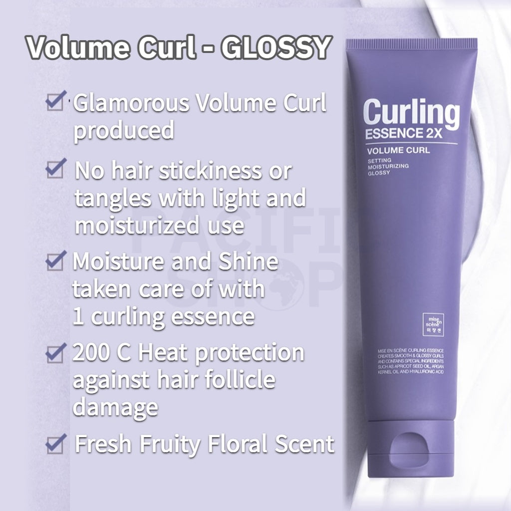 [Mise en scene] RENEWAL Curling Hair Essence 2X 150ml 1ea (Natural Curl, Volume Curl)