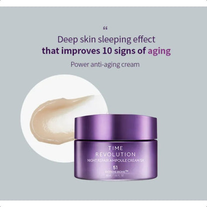 MISSHA TIME Revolution night Repair Ampoule cream 5X 50ml