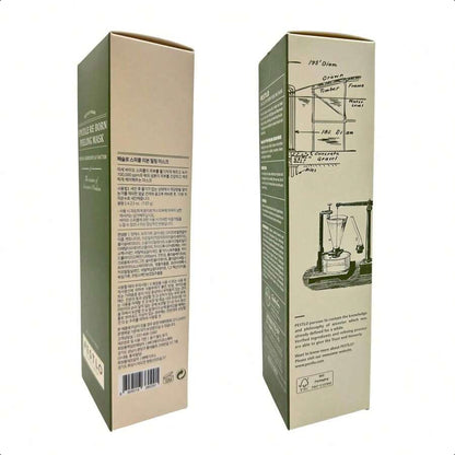 PESTLO Spicule Re-Born Exfoliating Peeling Mask 4.23 Oz./120ml - Gentle Exfoliation, Nourishing, Hydrating, Sebum Control, Soothing, Radiant Skin, Pore Tightening, All Skin Types