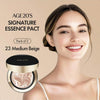 Age20's Signature Essence Pact SPF 50+ | Pack Of 2 | 23 Medium Beige14g/0.49 Oz | Cream Foundation, Dewy Finish