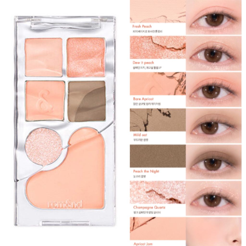 [ROM&ND] Bare Layer Palette 2 colors Romand Eye palette