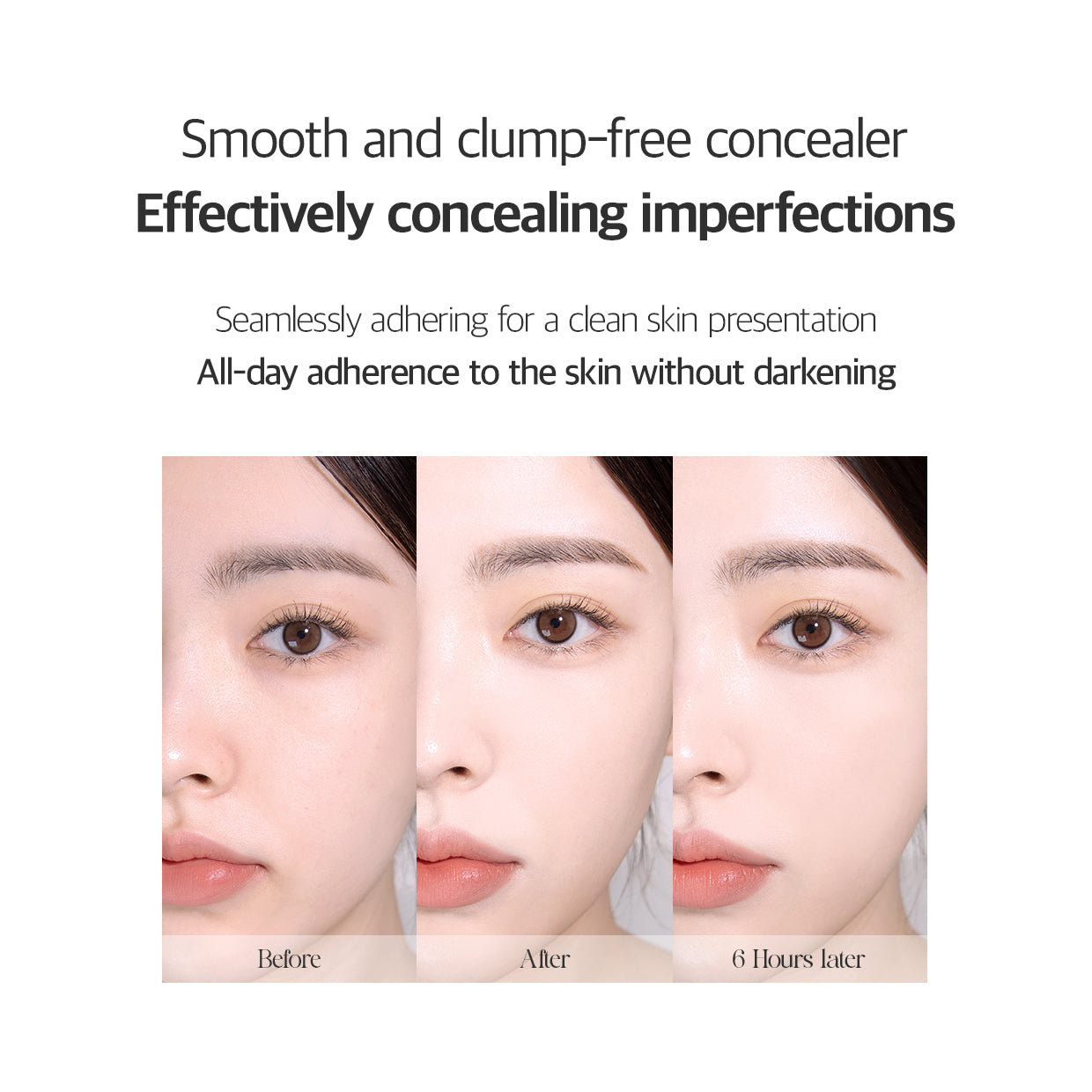 BBIA EAU STAY CONCEALER - 8.5g (All day fitting l Foundation concealer l 24h Anti-darkening l Custom design) (3 Color)