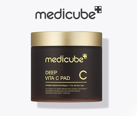 MEDICUBE Deep Vita C Toner Pad 70 Pads / Wiping care for Dark Spots & Pigmentation concerned areas