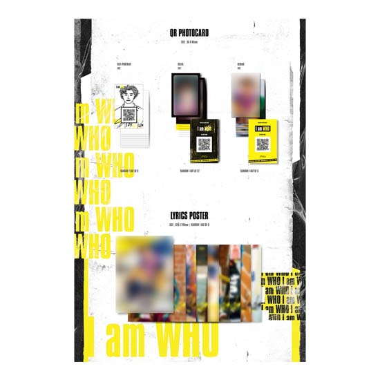 Stray Kids 2nd MINI ALBUM I AM WHO (I Am Ver., WHO Ver.)