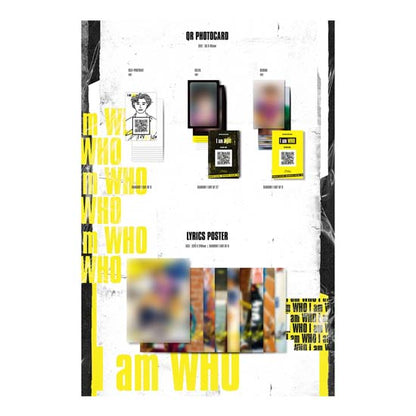 Stray Kids 2nd MINI ALBUM I AM WHO (I Am Ver., WHO Ver.)