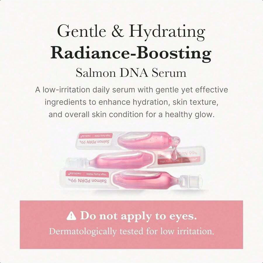 Medicube Salmon DNA PDRN Pink One Day Serum 15ml*10ea
