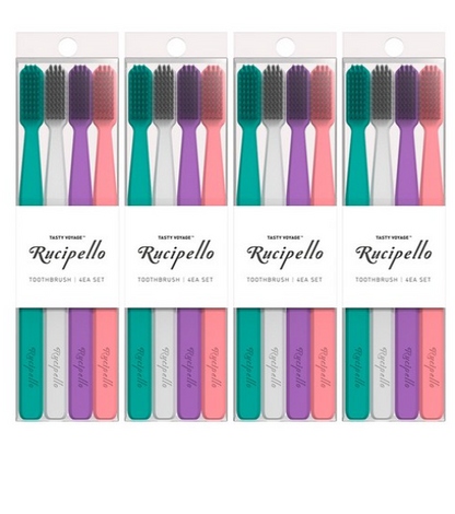 Rucipello Toothbrush 8ea Set Premium Tooth Brush Ko soyoung Korea